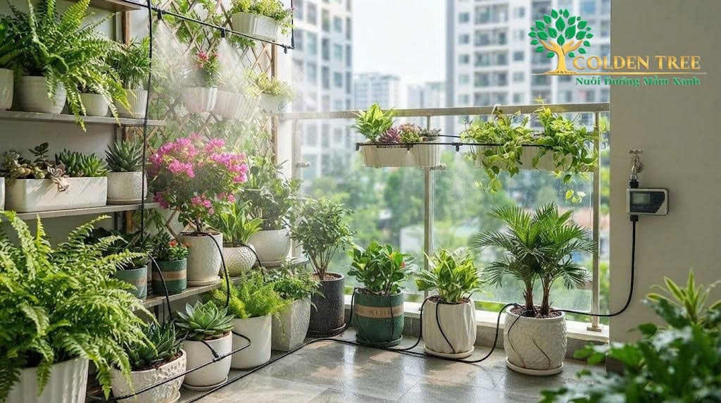 Hệ thống tưới cây tự động tại phường Cầu Giấy | Tư vấn 24/7