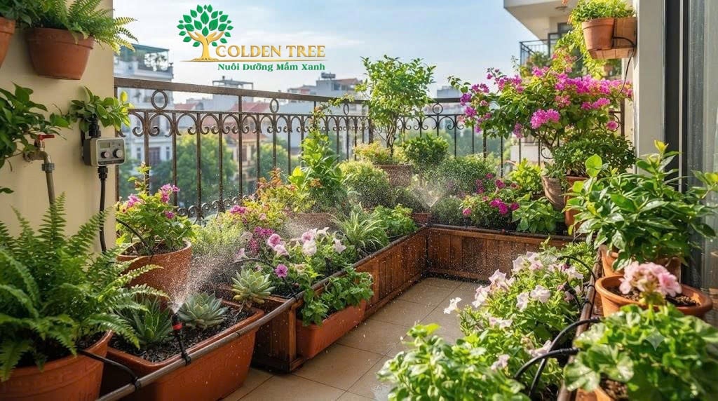 Hệ Thống Tưới Cây Tự Động Tại Phường Thanh Xuân Tối Ưu Chi Phí