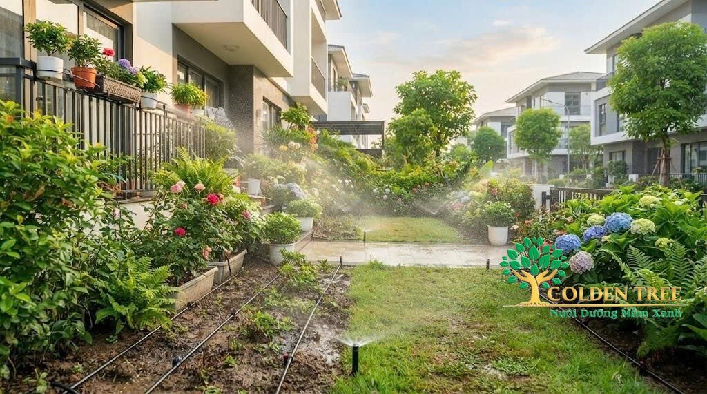 Thiết kế hệ thống tưới cây tự động tại phường Xuân Phương