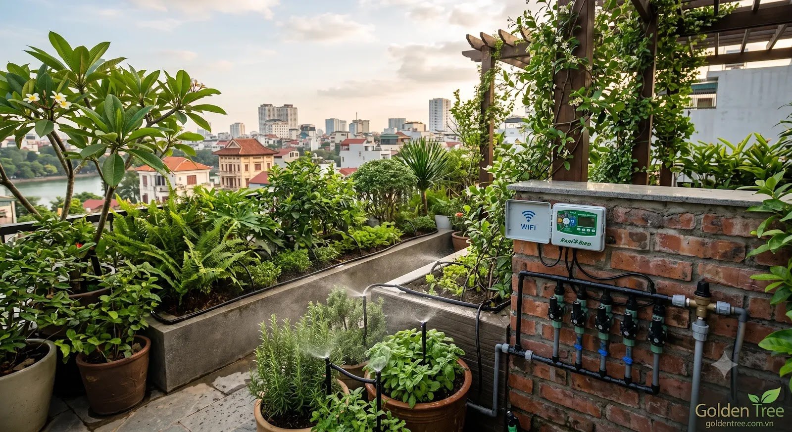 Lắp Đặt Hệ Thống Tưới Thông Minh Tại Hà Nội: Quy Trình Và Giải Pháp