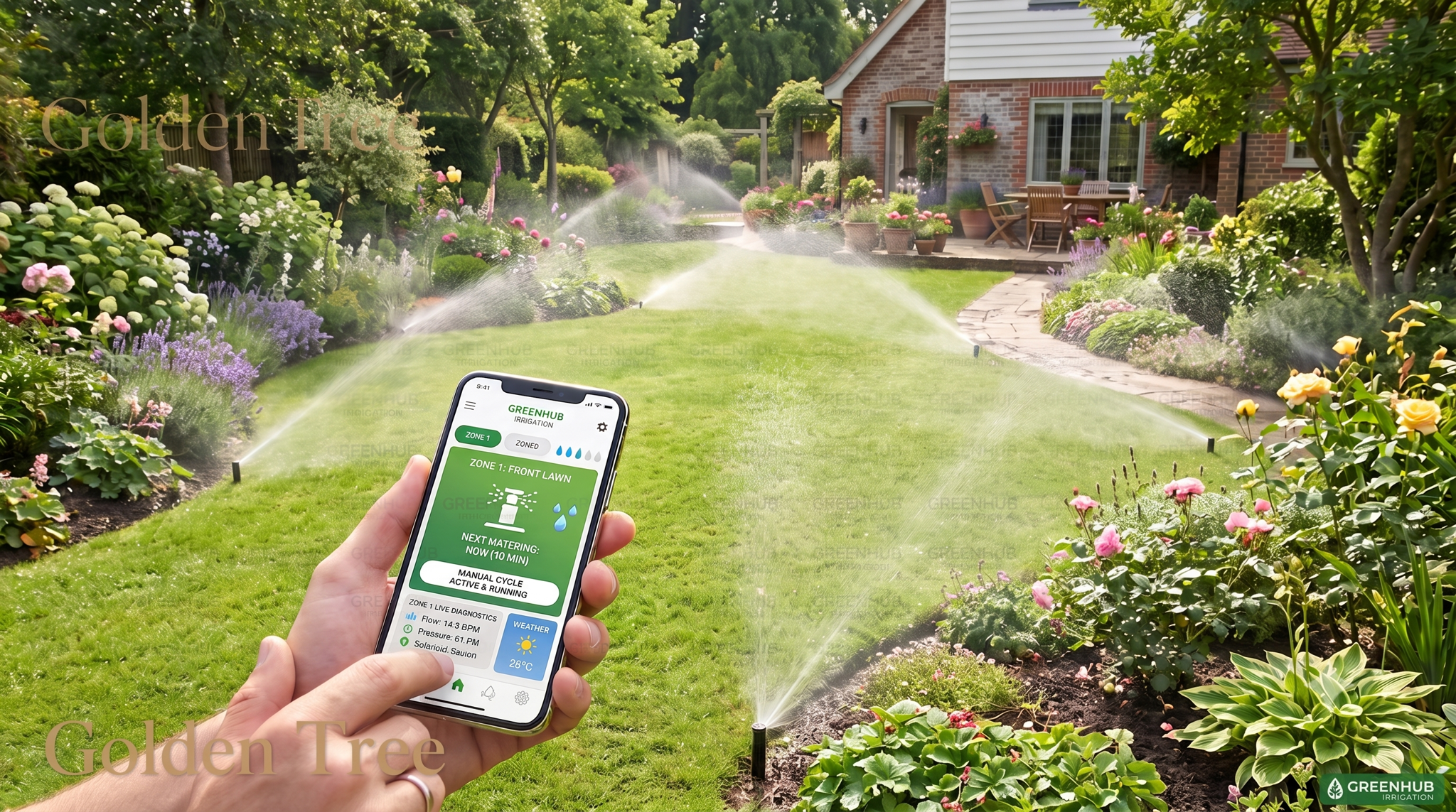 Thiết Bị Tưới Cây Điều Khiển Bằng Điện Thoại Hoạt Động Như Thế Nào?