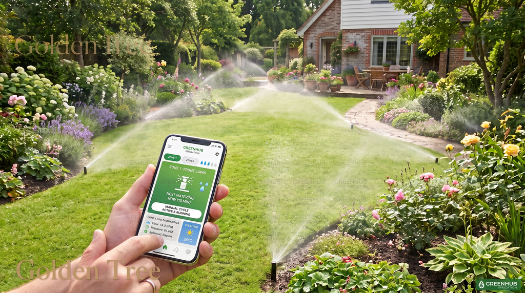 Thiết Bị Tưới Cây Điều Khiển Bằng Điện Thoại Hoạt Động Như Thế Nào?