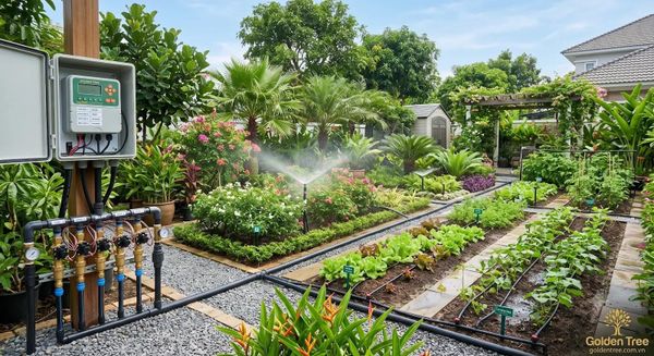Thiết Kế Hệ Thống Tưới Cây Tự Động: 7 Yếu Tố Cần Tính Trước Khi Lắp Đặt