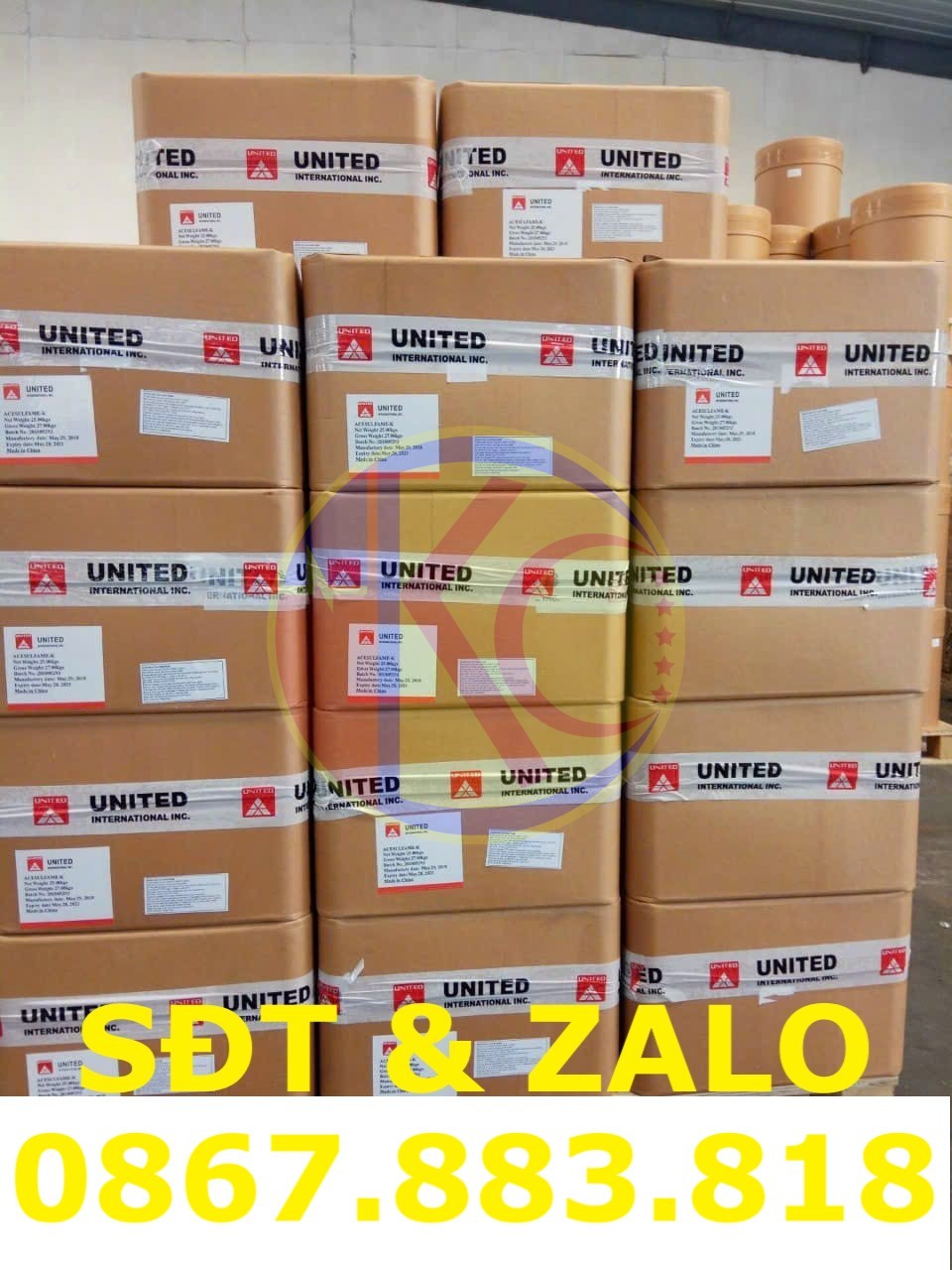 Mua Bán Hóa Chất Acesulfame K – Chất Tạo Ngọt Thực Phẩm E950