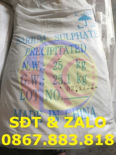 Mua Bán Hóa Chất Barium Sulfate (BaSO4) – Bari Sulfat