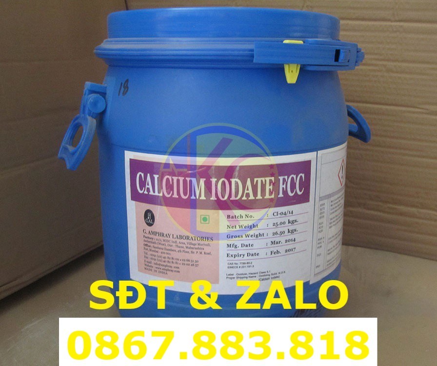 Mua Bán Hóa Chất Calcium Iodate (Ca(IO3)2) - Canxi Iodat