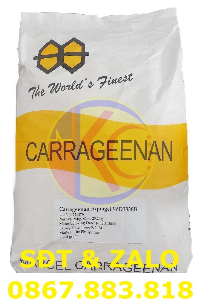 Mua Bán Hóa Chất Carrageenan - Chất Tạo Gel E407