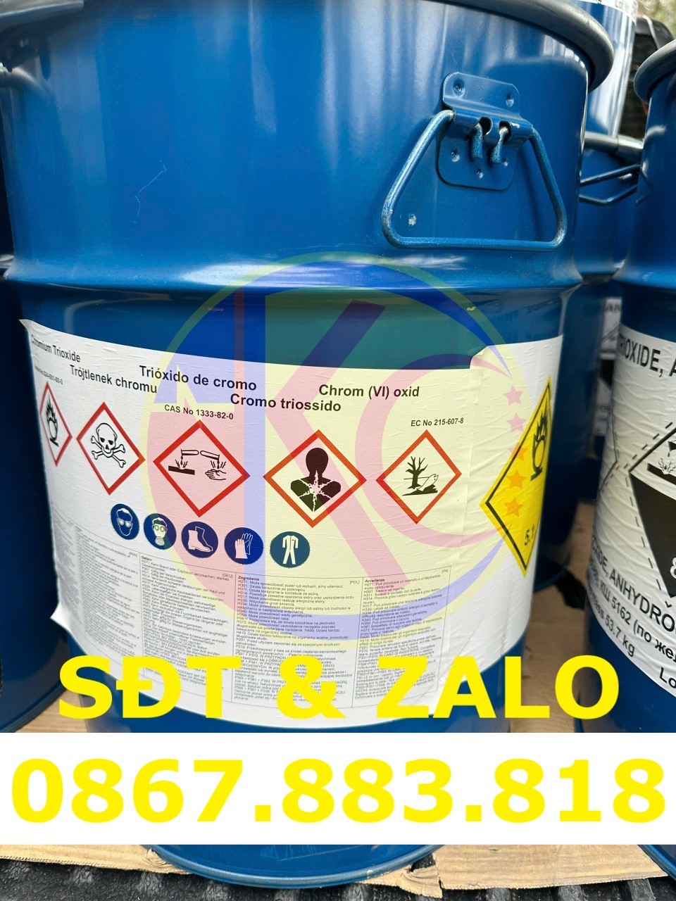 Hóa Chất Chromium Trioxide (CrO3) - Crom Trioxit