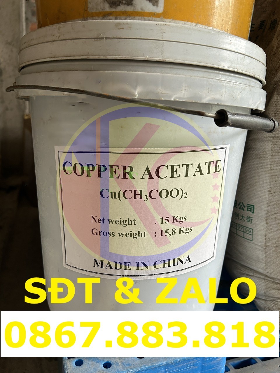Mua Bán Copper Acetate (Cu(CH3COO)2) - Đồng Acetat