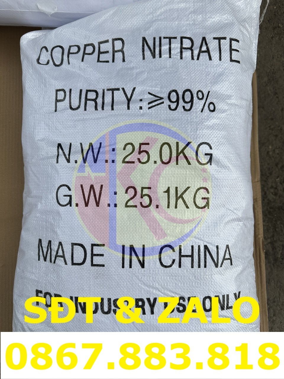 Mua Bán Copper Nitrate (Cu(NO3)2) - Đồng Nitrat