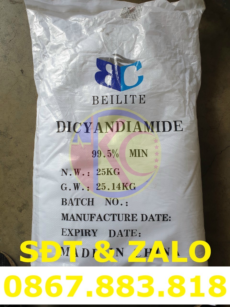 Mua Bán Dicyandiamide (C2H4N4) - Dicyandiamid