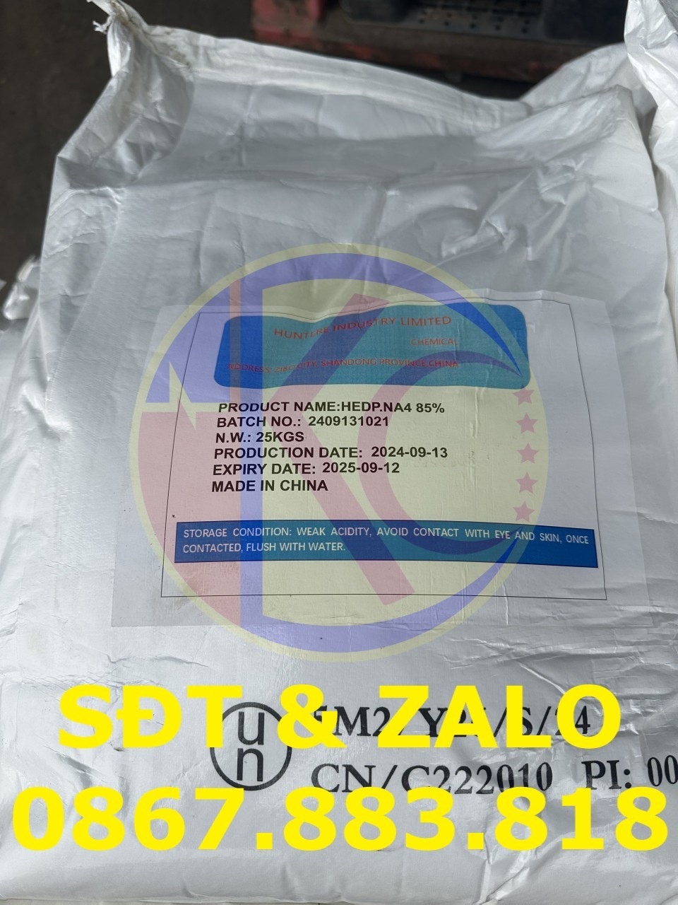 Mua Bán Hóa Chất HEDP 4Na (Tetrasodium HEDP)