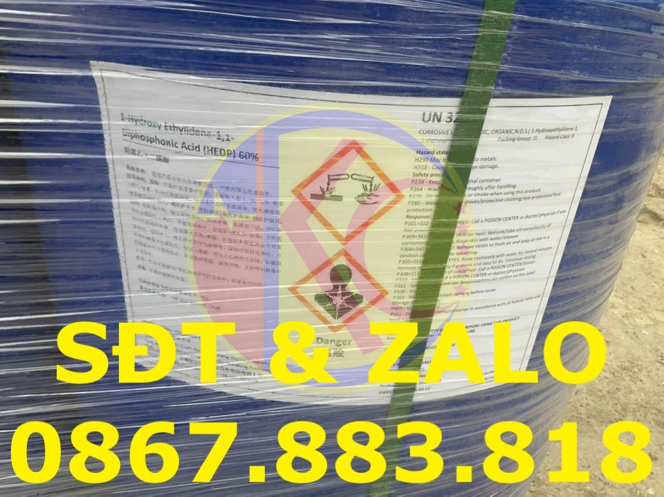 Mua Bán Hóa Chất HEDP Acid 60% - Axit HEDP 60%
