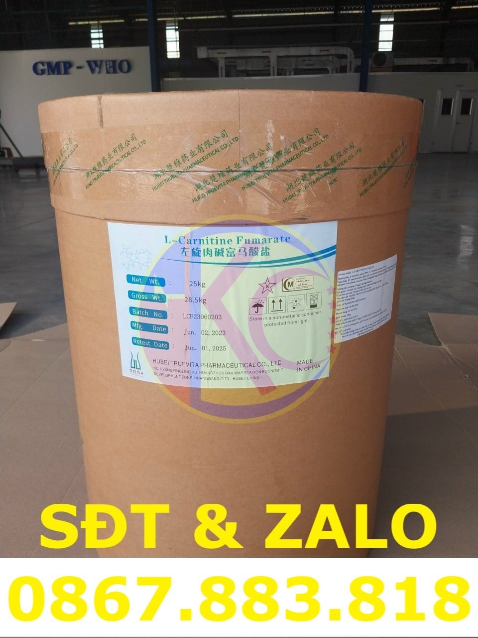 Mua Bán L-Carnitine Fumarate (C11H19NO7) - Nguyên Liệu