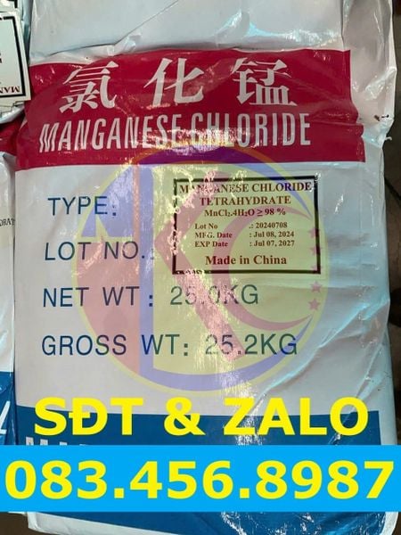 Mua Bán Manganese Chloride (MnCl2) - Mangan Clorua