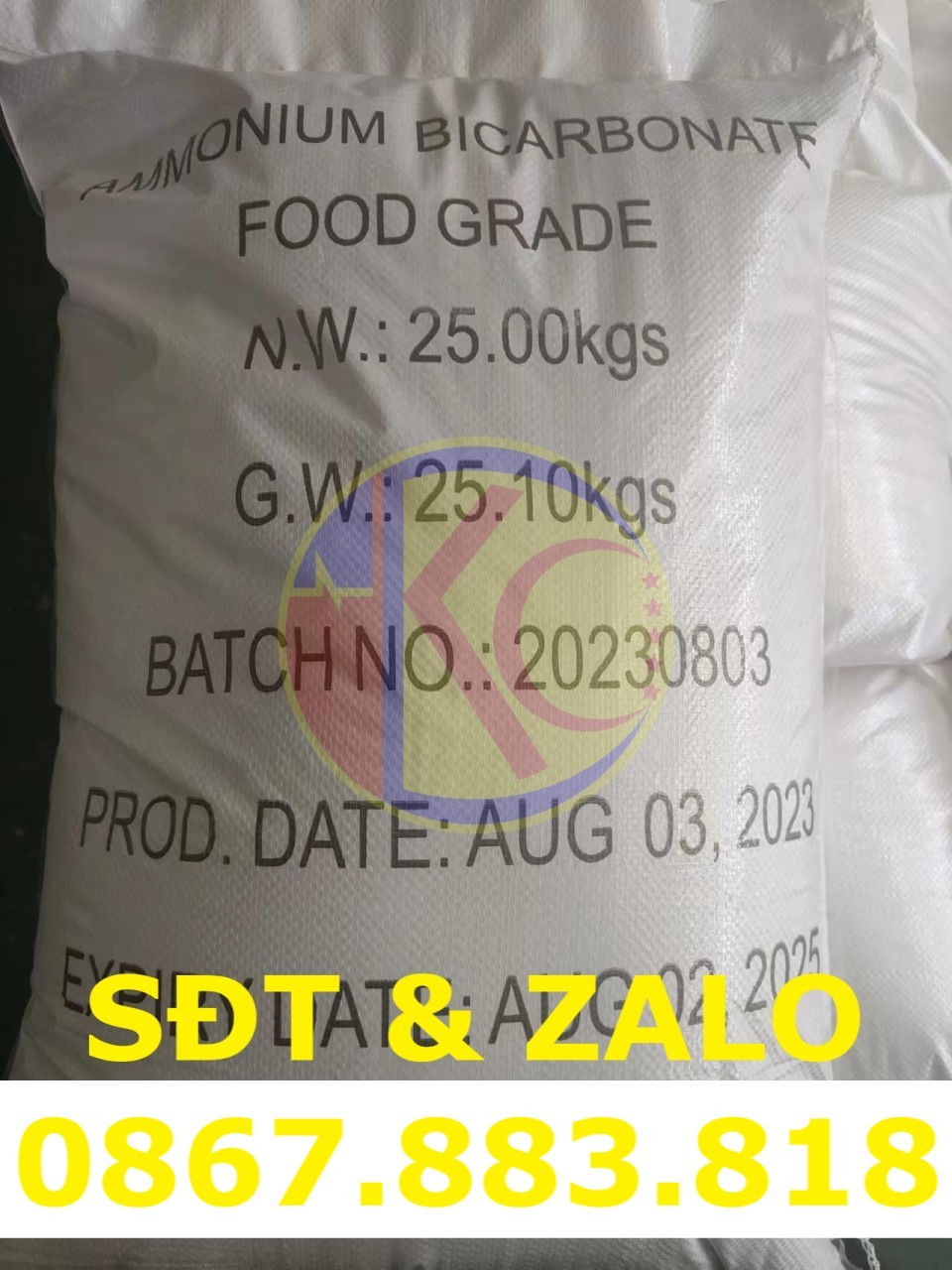 Mua Bán Hóa Chất Ammonium Bicarbonate (NH4HCO3) – Amoni Bicacbonat