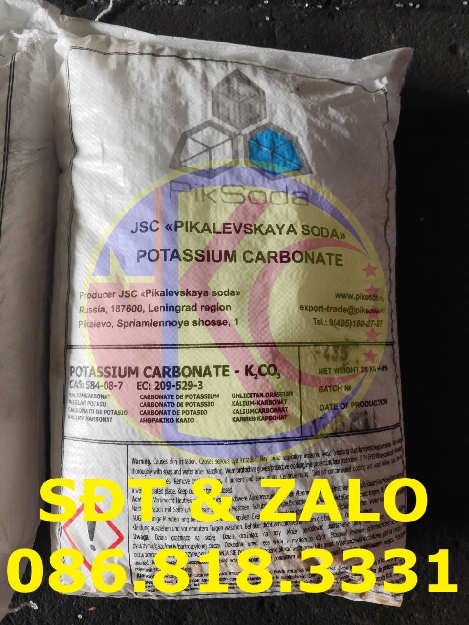 Mua bán hóa chất Potassium Carbonate - K2CO3