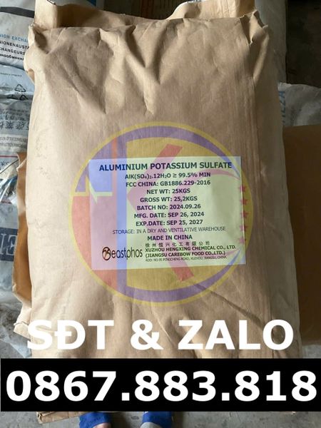 Potassium Aluminum Sulfate (KAl(SO4)2·12H2O)