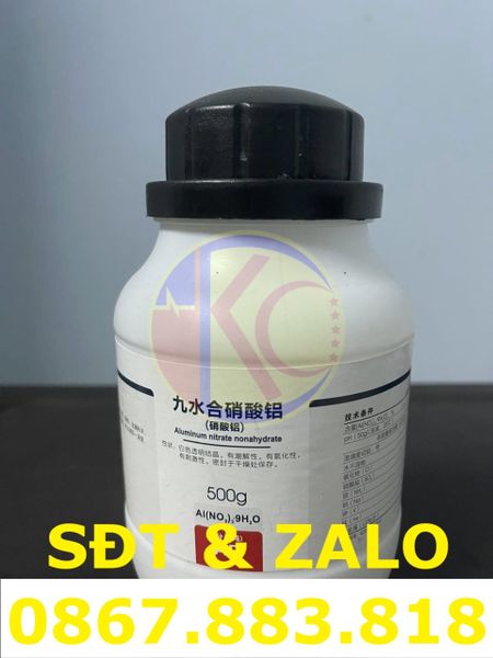 Aluminium Nitrate Al(NO3)3 lọ thí nghiệm