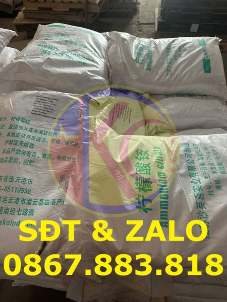 Hóa Chất Ammonium Citrate – Amoni Citrat_2