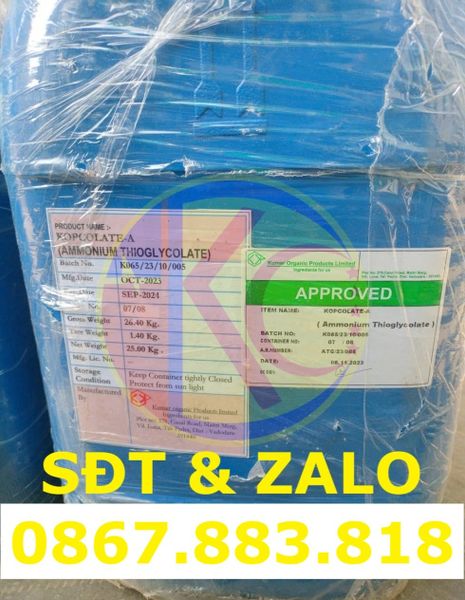 Ammonium Thioglycolate dạng dung dịch