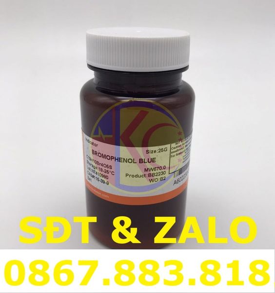 Bromophenol Blue (C19H10Br4O5S) - Chất Chỉ Thị pH_2
