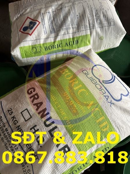 Hóa Chất Boric Acid (H3BO3) - Axit Boric