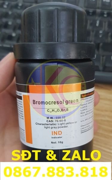 Bromocresol Green (C21H14Br4O5S) - Chất Chỉ Thị pH