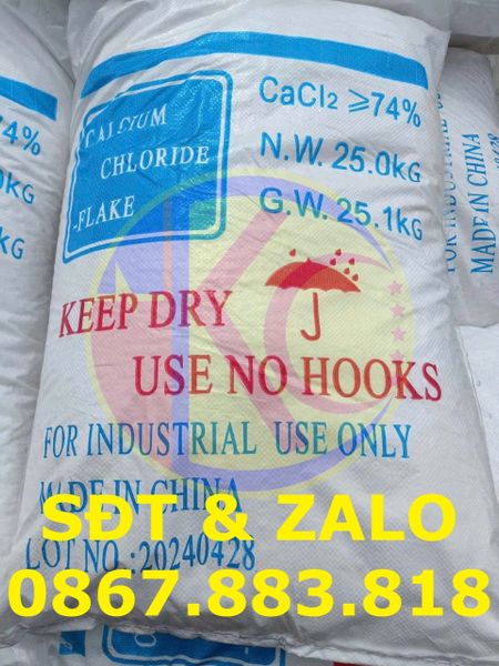 Calcium Chloride Food Grade phụ gia thực phẩm E509