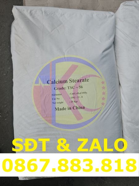 Calcium Stearate dùng trong nhựa PVC