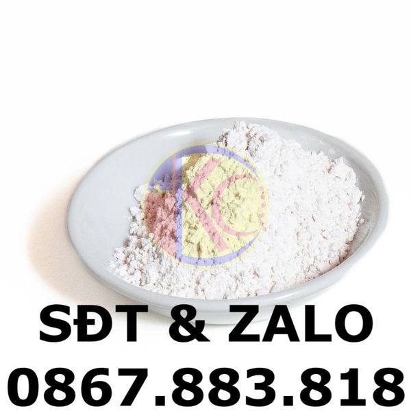 Calcium Sulfate dạng bột màu trắng