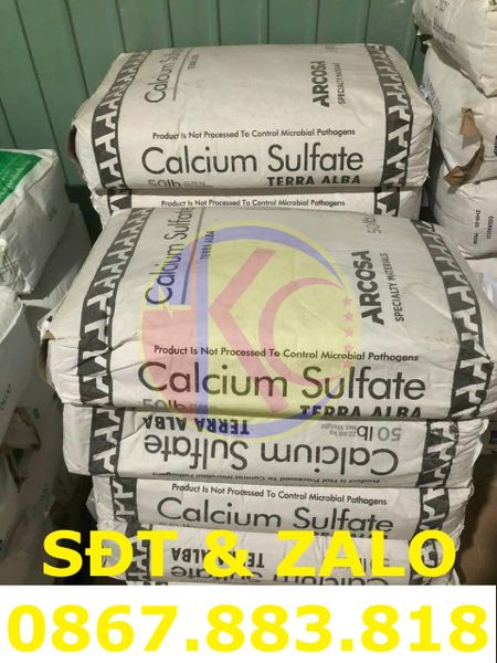 Calcium Sulfate Hemihydrate thạch cao nung
