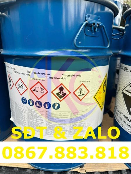 Chromium Trioxide xử lý bề mặt kim loại
