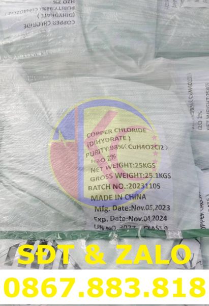 Copper Chloride Dihydrate CuCl2 2H2O