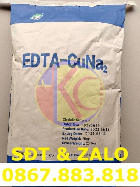 EDTA Cu (C10H12CuN2O8) - Copper EDTA