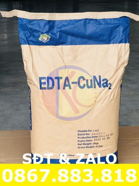 EDTA Cu (C10H12CuN2O8) - Copper EDTA_1