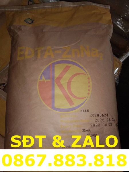 EDTA ZnNa2 (ZnNa2EDTA) - Kẽm EDTA_2