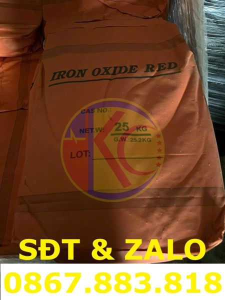 Iron Oxide Red (Fe2O3) - Oxit Sắt Đỏ