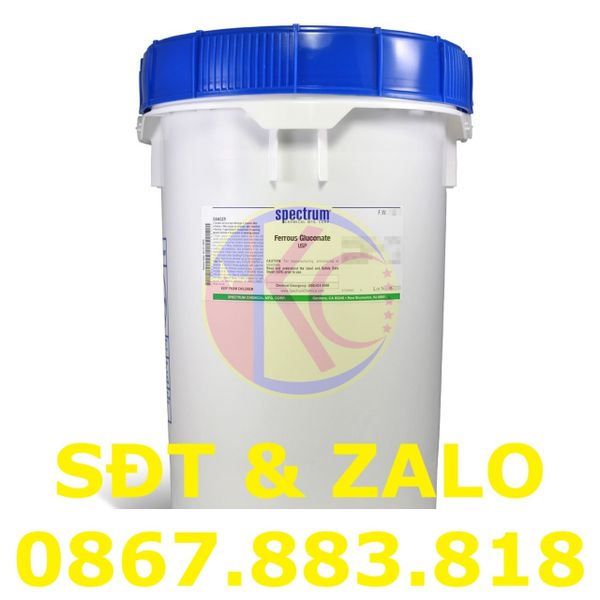 Ferrous Gluconate (C12H22FeO14) - Sắt Gluconat