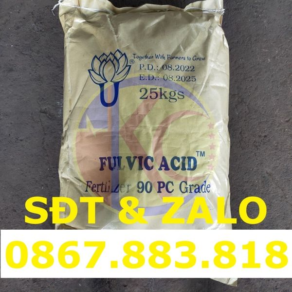 Fulvic Acid (C14H12O8) - Axit Fulvic_2