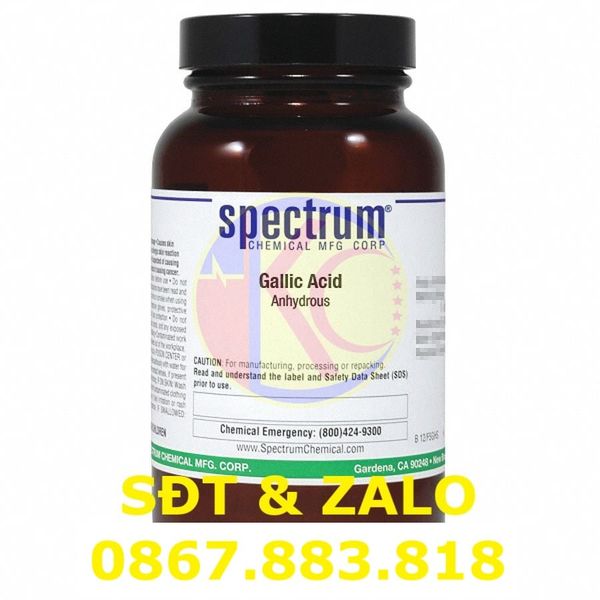 Gallic Acid (C7H6O5) - Axit Gallic_2