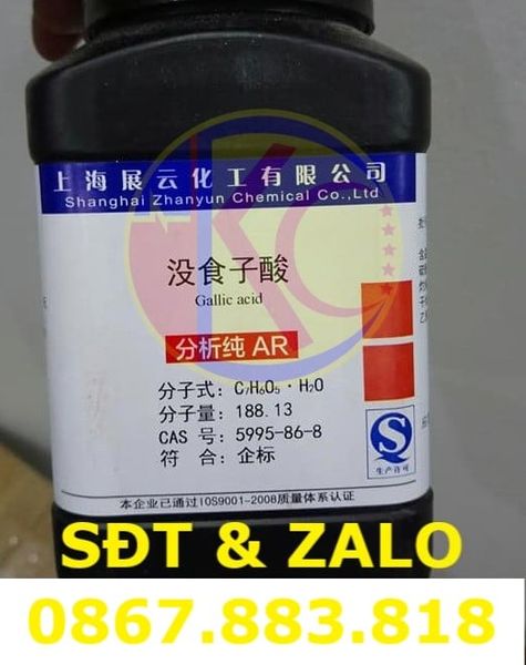 Gallic Acid (C7H6O5) - Axit Gallic_1