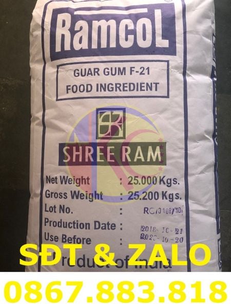 Guar Gum (C6H14O6)n - Gôm Guar_2