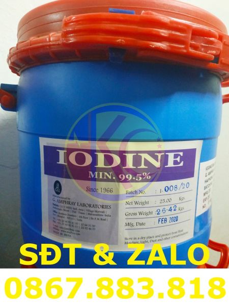 Iodine - I2 - Iốt