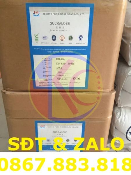 Sucralose (C12H19Cl3O8) - Đường Sucralose_2