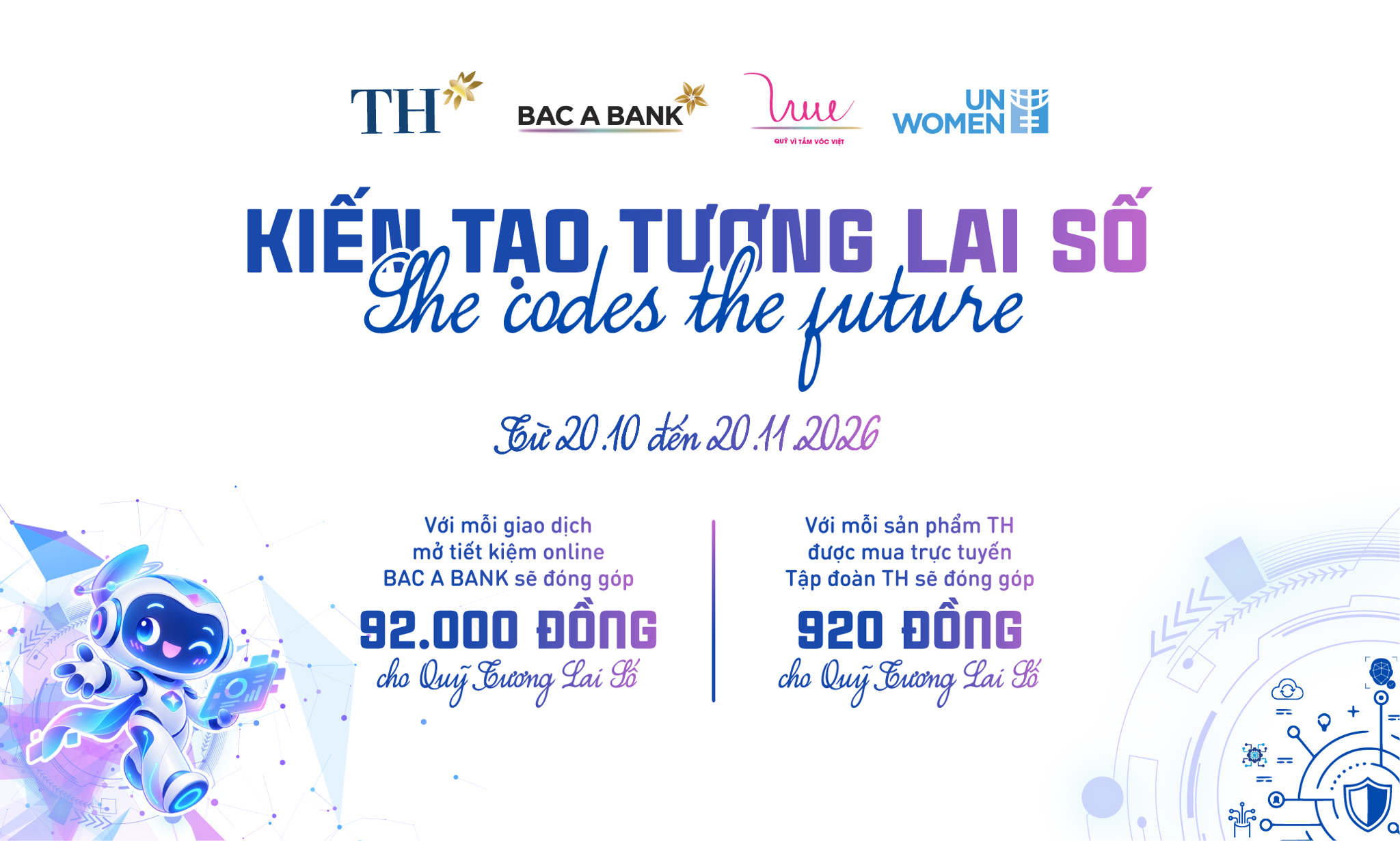 Khởi động chiến dịch “Kiến tạo tương lai số - She Codes the Future”