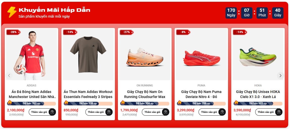 Flash sale