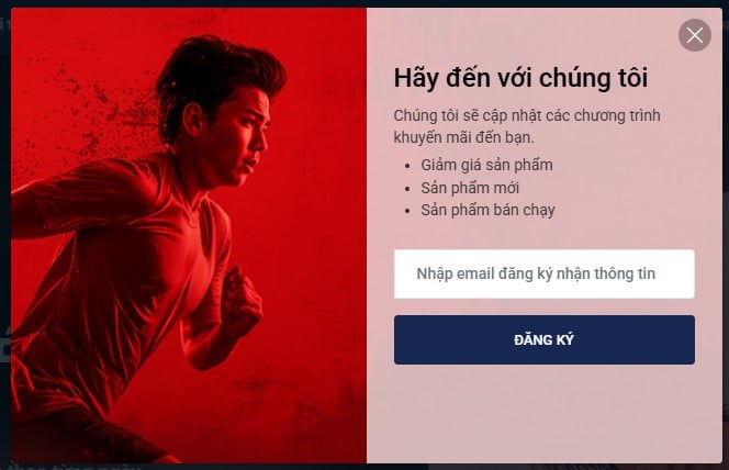 Popup form liên hệ