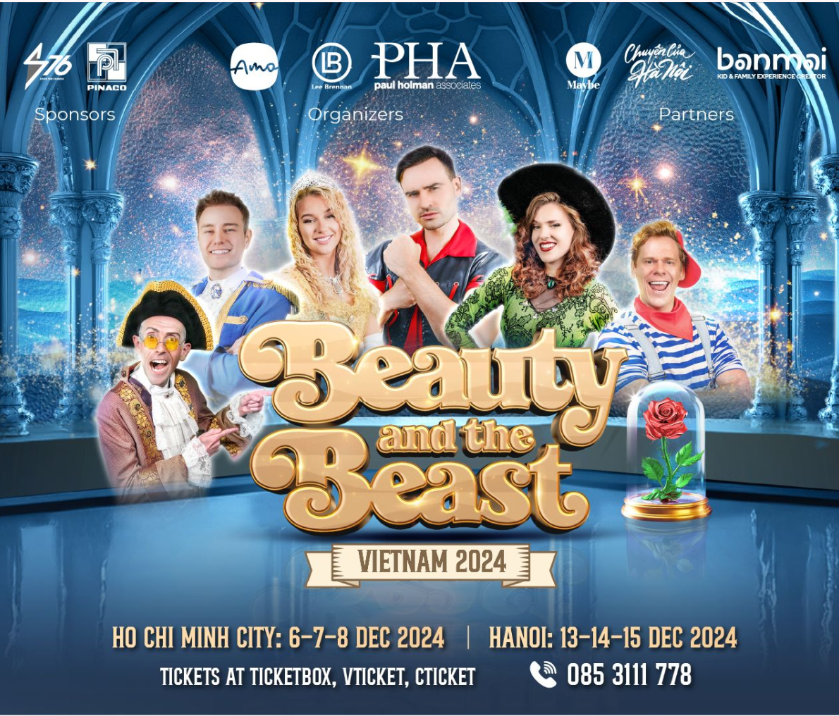 Beauty and the Beast – UK Pantomime Tour Vietnam