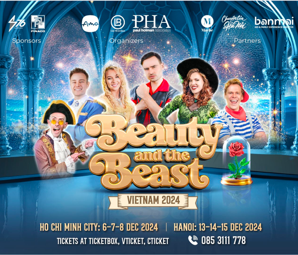 Beauty and the Beast – UK Pantomime Tour Vietnam